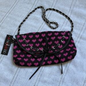 My Heart Lab NWT Pink Heart Crossbody Bag